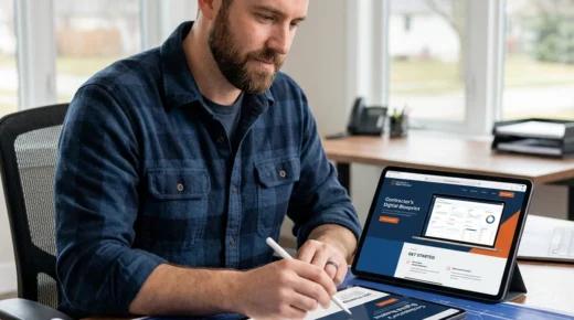The Contractor’s Digital Blueprint: Where to Start When You’re New to Marketing